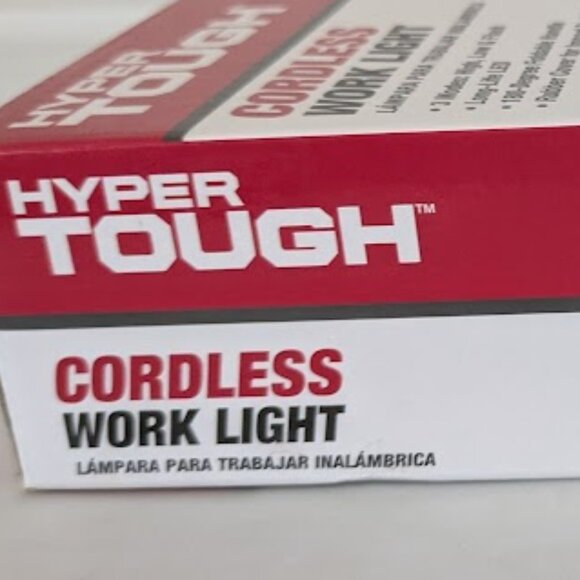 Hyper Tough Cordless LED Work Clamp Light, Emergency / Camp Light, 500-Lumens - Picture 4 of 4
